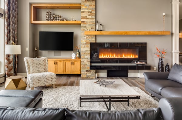 fireplace livingroom